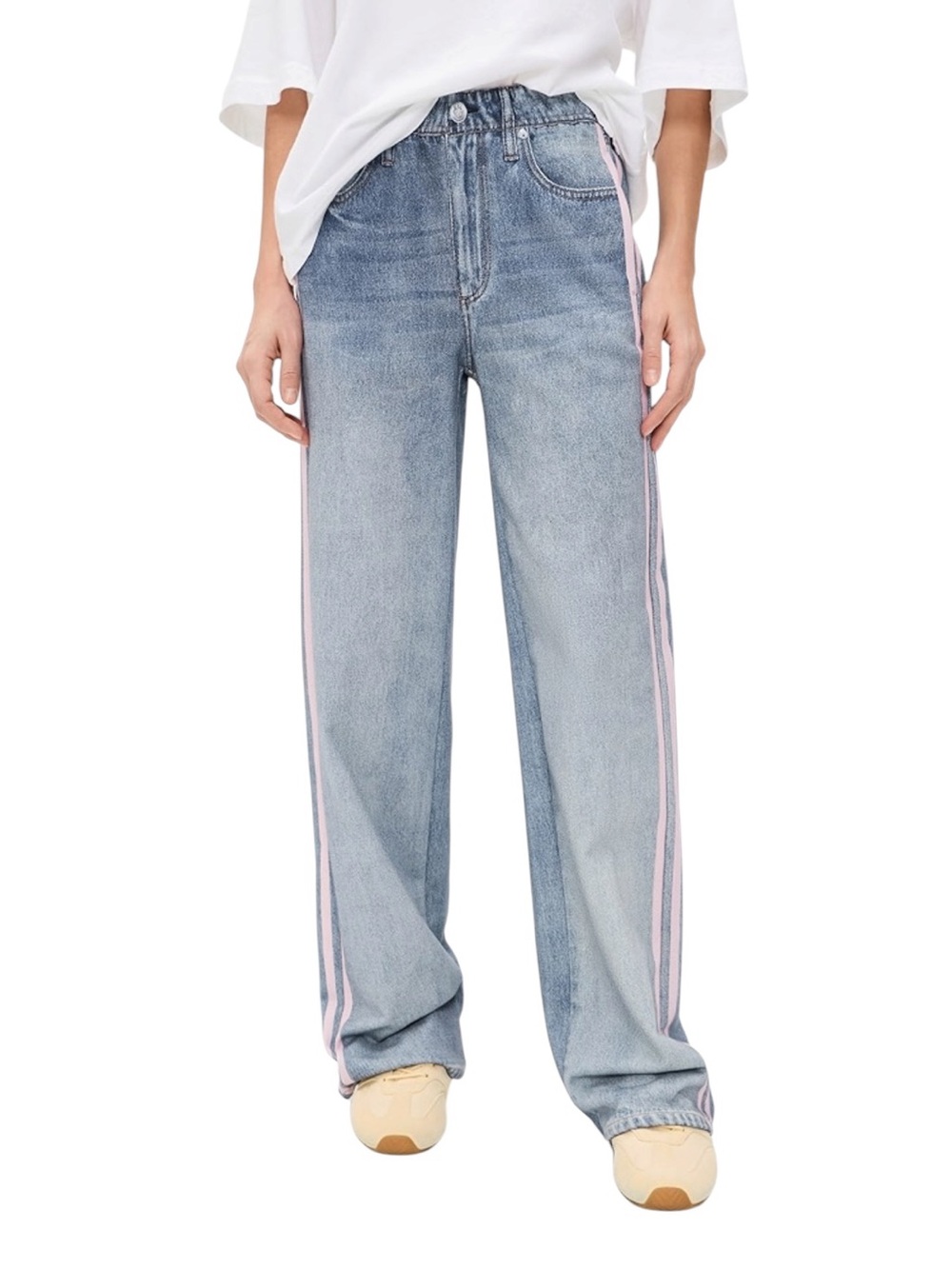 Rag & Bone Miramar Terry Pull On Track Pants - Picture 3 of 5
